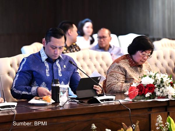 Ikuti Sidang Kabinet Terakhir di IKN, Menteri AHY Komitmen Tuntaskan Program PTS...