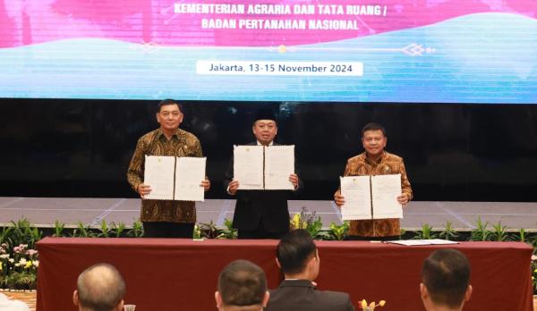 Perluas Kerja Sama, Kementerian ATR/BPN Gandeng Kementerian Pertahanan dan BIN d...