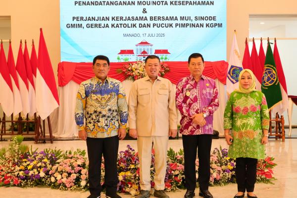 Rakor dengan Pemda, Menteri Nusron Bersama Kepala Daerah Se-Sulawesi Utara Sepak...
