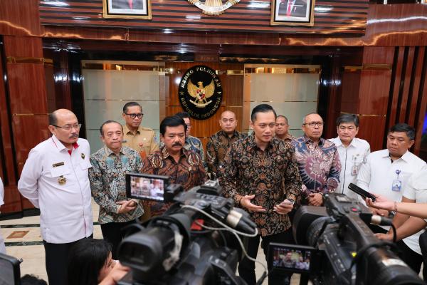 Percepat Pendaftaran 3,2 Juta Hektare Tanah Ulayat, Menteri AHY: Pemerintah Hadi...