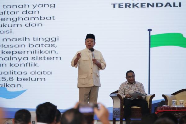 Pemerintah Pusat dan Daerah Gotong Royong Tuntaskan RDTR Sumut