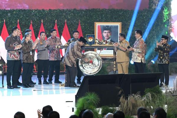Menteri ATR/Kepala BPN dan Wamen ATR/Waka BPN Hadiri Rakornas Pemerintah Pusat d...