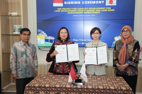 Kerja Sama dengan JICA, Dirjen PTPP Harap Pengelolaan Pertanahan Semakin Inovati...