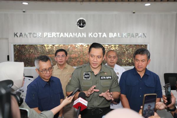 Menteri AHY Tekankan Kepastian Hukum Hak Atas Tanah Akan Tingkatkan Investasi As...