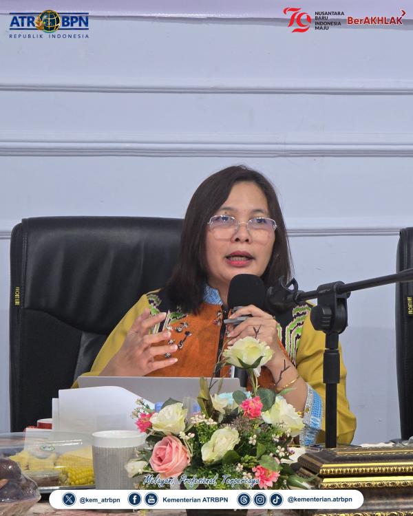 Evaluasi Kinerja Kanwil BPN Provinsi Gorontalo, Pembina Tim 5 Dukung Pemerataan...