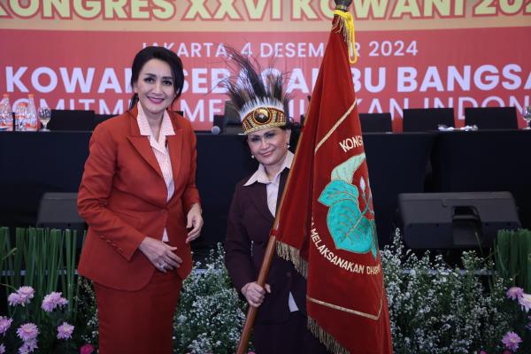 Nannie Hadi Tjahjanto Terpilih Sebagai Ketua Umum KOWANI