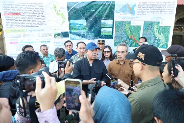 Menteri ATR: Tanah Adalah Bekal Kembali ke Tanah, Rawat dengan Baik